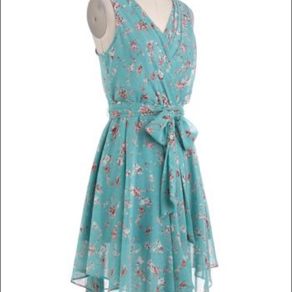fun 2 fun Dresses & Skirts - Blue Open-back dress